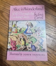 Vintage 1978 Alice in Wonderland  Grosset & Dunlap HC Tenniel