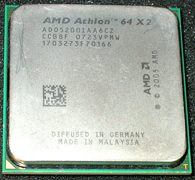 AMD Athlon 64 X 2 5200+ 2.6GHz Dual-Core Processor, ADO5200IAA6CZ, AM2-US SELLER