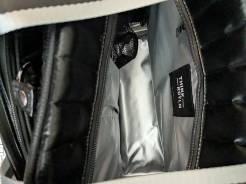 Black Tennis Bag By Think Royln - Picture 9 of 13