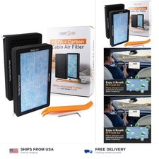 HEPA Cabin Air Filters for Tesla Model 3 Model Y Air Filters with Activated...