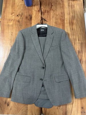 BOSS Anzug Huge/Genius 52 Stretch Slim Fit Neuwertig