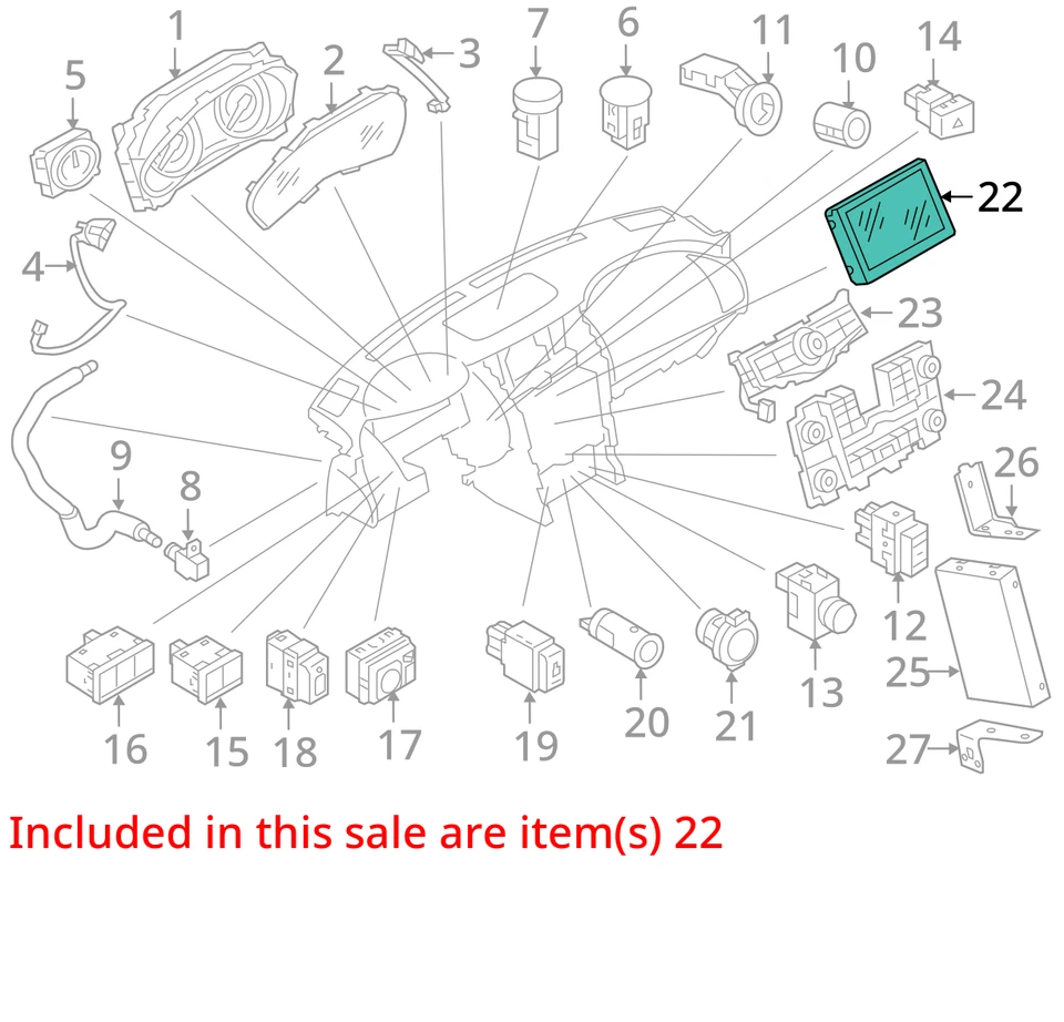 Pantalla de información Infiniti Qx60 2014-2016 FJ0U6 Foto 3 de 4