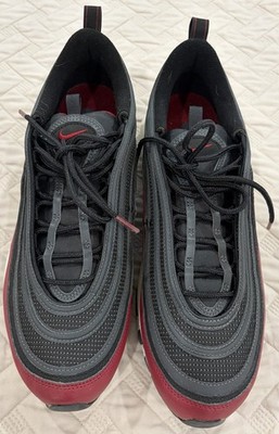 Nike Air Max 97 Team Red Black Anthracite Men s Size 12! Clean!