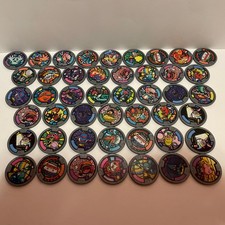 Lot Of 46 Collectible Hasbro Yokai Watch Meda...