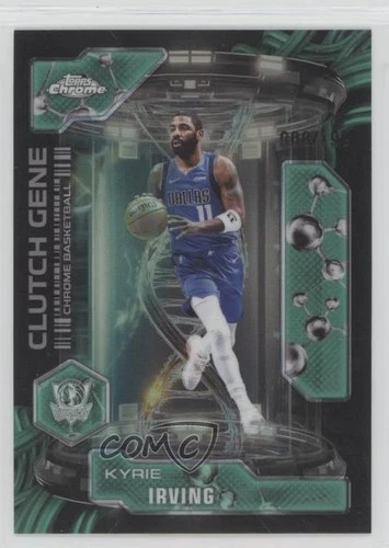 2025 Topps Chrome Kyrie Irving Refractors Aqua (RAW)