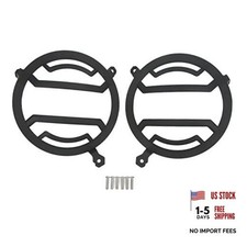 LED Headlight Protector - 2pcs LED Headlight Guard Protective Headlamp Cover