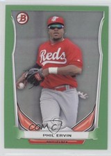 2014 Bowman Draft Top Prospects Green 10/75 Phil Ervin #TP-24 j1a