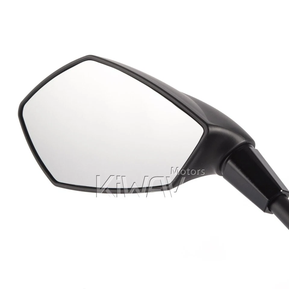 Espejos retrovisores negros señal de giro LED marca para Harley-Davidson FXDB Dyna Street Bob Foto 4 de 4