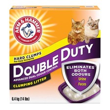Arm  Hammer 6.4kg Double Duty Cat Litter 14 Pounds Pack of 1 