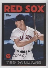 2021 Update 1986 Topps Baseball 35th Anniversary Black /299 Ted Williams HOF lz7