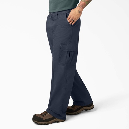 Dickies Men's Loose-fit Cargo Work Pant Style 2321, Dark Navy - Picture 3 of 5