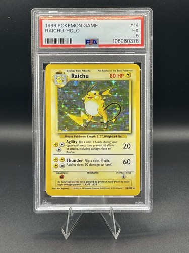 Raichu graded PSA 5 for sale on eBay