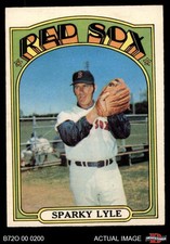 1972 O-Pee-Chee #259 Sparky Lyle Red Sox 4 - VG/EX