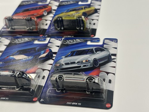 2025 Hot Wheels Silver Series ~ Walmart Exclusive ~ BMW ~ Set Of 5 ~ Shipped - Picture 3 of 8
