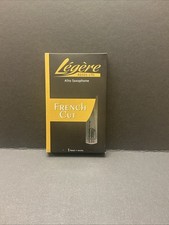 Legere French Cut 3.5 Eb Alto Saxophone Synthetic Reed ASF3.50