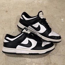 Nike Dunk Low White Black Panda Size 8 Womens