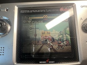 SNK Neogeo Pocket Color Slim Platinum Silver Console