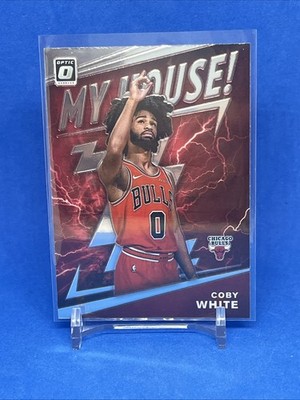 2019-20 Panini Donruss Optic My House #9 Coby White Chicago Bulls