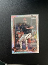 2025 Topps Chrome Logofractor Edition - Justin Verlander #242