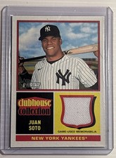2025 Heritage - Yankees Juan Soto Patch - Clubhouse Collection Relic