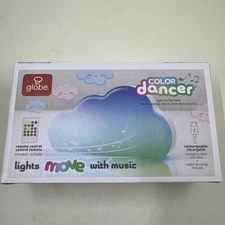 LED Cloud Rechargeable Kids Night Light, Remote Control Included