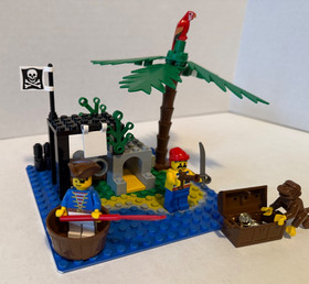 Vintage LEGO Pirates: SHIPWRECK ISLAND #6260~100% COMPLETE