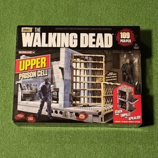 McFarlane Toys The Walking Dead Upper Prison Cell Building Kit 109 PCS
