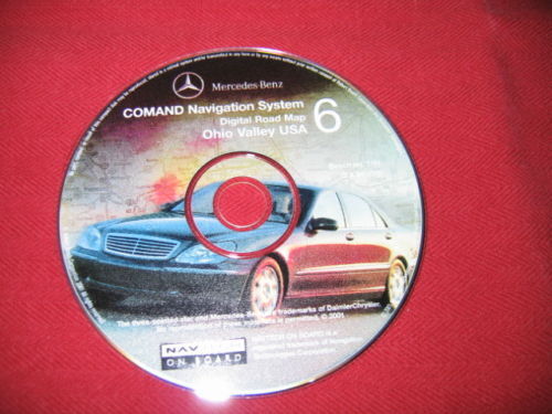 2002 MERCEDES NAVIGATION DISC CD Q6460090 OHIO VALLEY - 第 1/1 張圖片