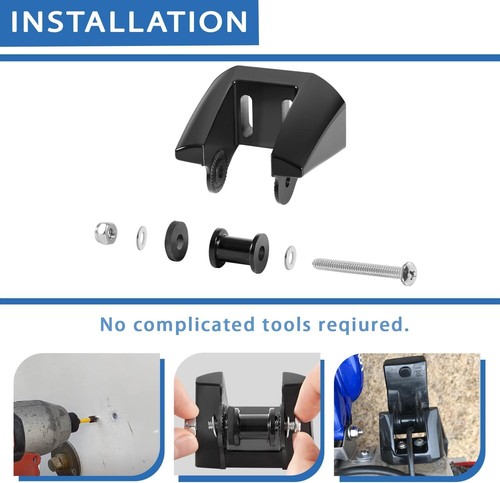K00-00118-01 Transducer Bracket Transom Mount Kit for Garmin 010-10272-00 & More - Afbeelding 5 van 10