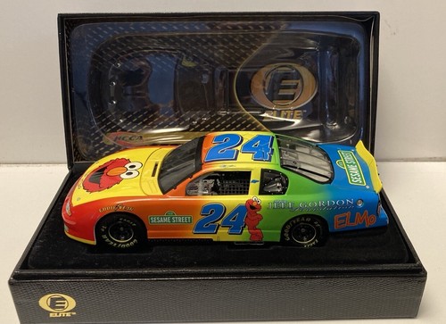 2002 JEFF GORDON ELMO FOUNDATION SESAME STREET 1/24 ACTION ELITE DIECAST