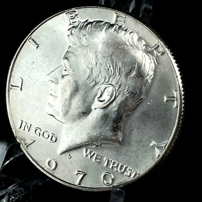 1970 D Kennedy Half Dollar BU Uncirculated Mint State 40% Silver