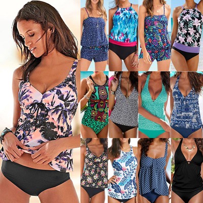 push up tankini swimwear