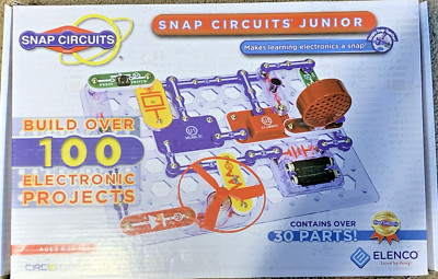 Snap Circuits Junior 100 Electronic Projects Exploration Kit Stem Engineering
