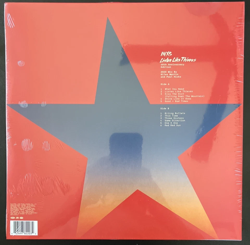 INXS LISTEN LIKE THIEVES 40TH ANNIVERSARY VINYL LP GATEFOLD IMPORT SEALED MINT - Image 2 of 2