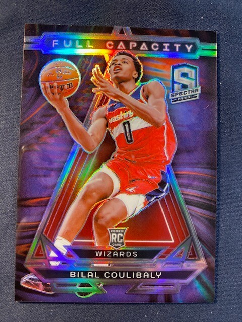 2023 Spectra Prizm Full Capacity Bilal Coulibaly RC Washington Wizards