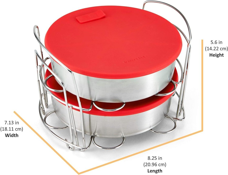 Instant Pot Official 8Piece Cook/Bake Set, Versatile and Durable