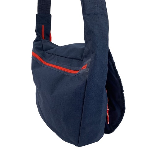 Vintage Disneyland Resort Paris Mickey Mouse Navy Embroidered Side Bag | Used - Picture 5 of 14