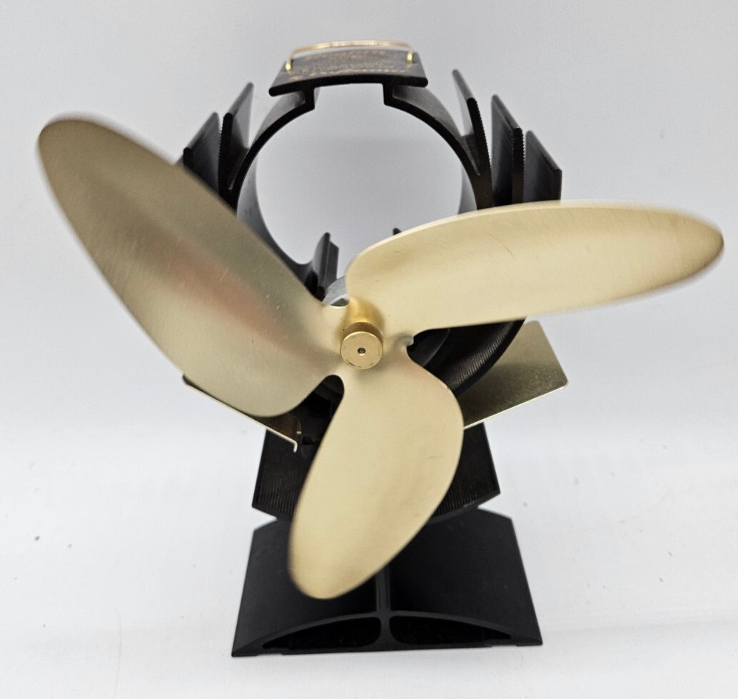 Ecofan Airplus CAFRAMO Wood Stove Fan Self Powered Heat Fan - Metal 3  Blades 62503802000 | eBay