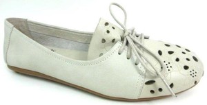 Django & Juliette Benefit Taupe Leather Brogue
