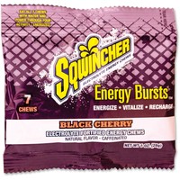 The Sqwincher Corporation Electrolyte Chews 1oz. Bag 12/bx Black Cherry 010372bc on sale The Sqwincher Corporation Electrolyte Chews 1oz. Bag 12/bx Black Cherry 010372bc on sale