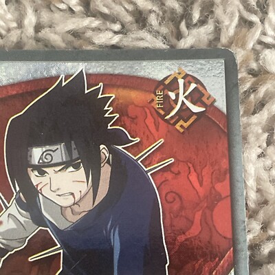 Sasuke Uchiha- Open Your Eyes - Diamond Foil 026 - RARE 2002