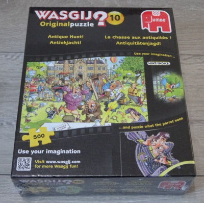 WASGIJ - Antike Jagd - 500 Teile NEU / VERSIEGELT Puzzle