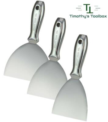 Kraft Flex All Stainless Steel Joint Knife set (4'',5'',6'')