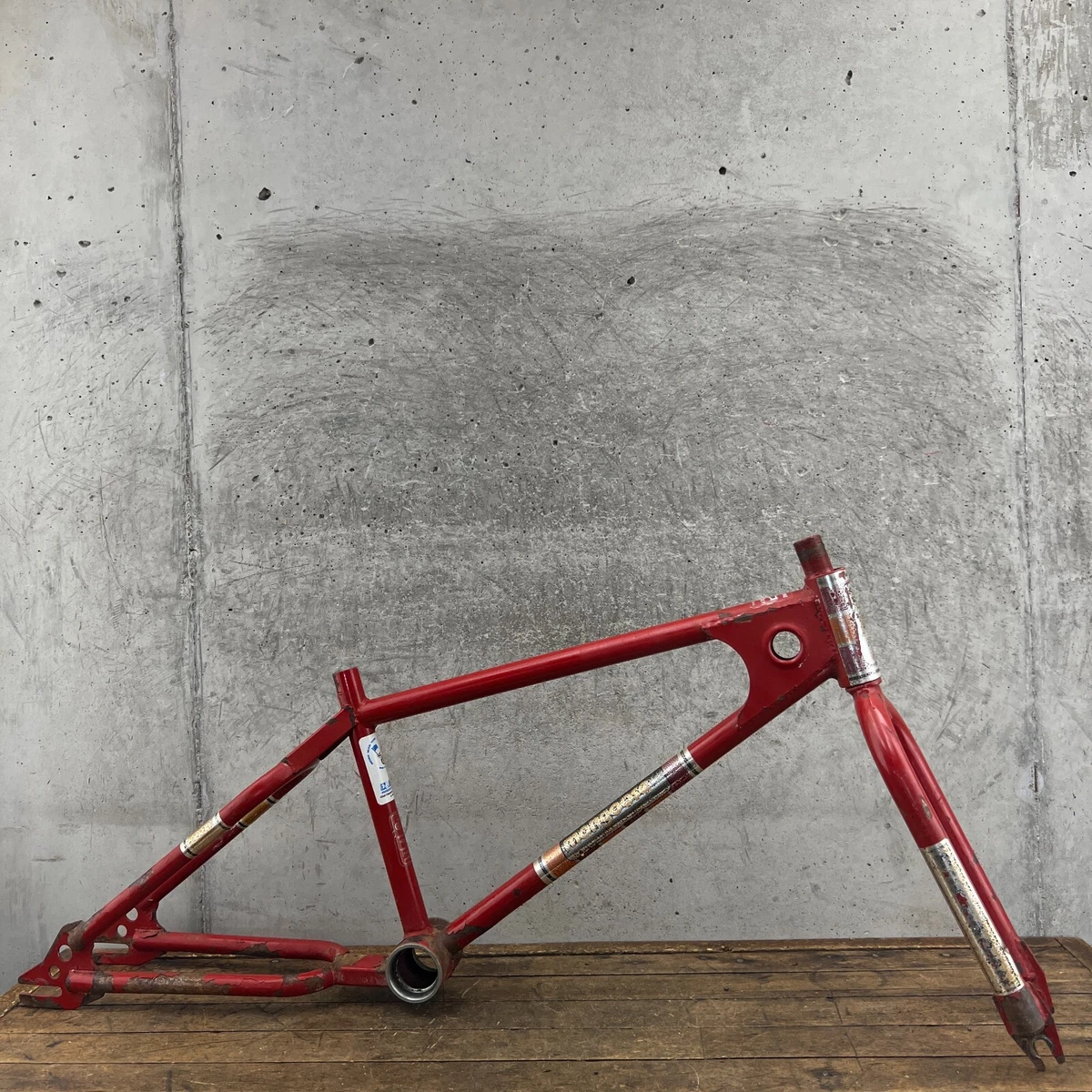 Mongoose Old School BMX Frame Set Fork 20 in USA 4130 CRMO Red