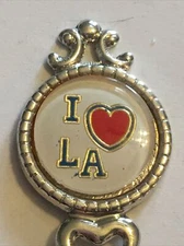 Vintage Souvenir US Spoon Collectible I Love LA Los Angeles California