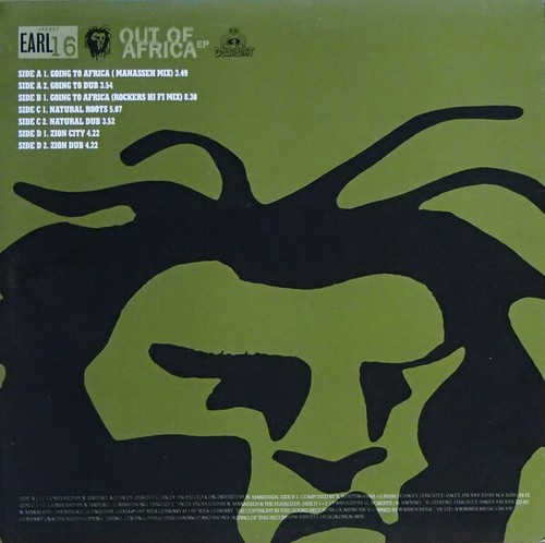 Earl 16 - Out Of Africa (2 x 12", Limited Edition, Downbeat, 1997) - Bild 2 von 6