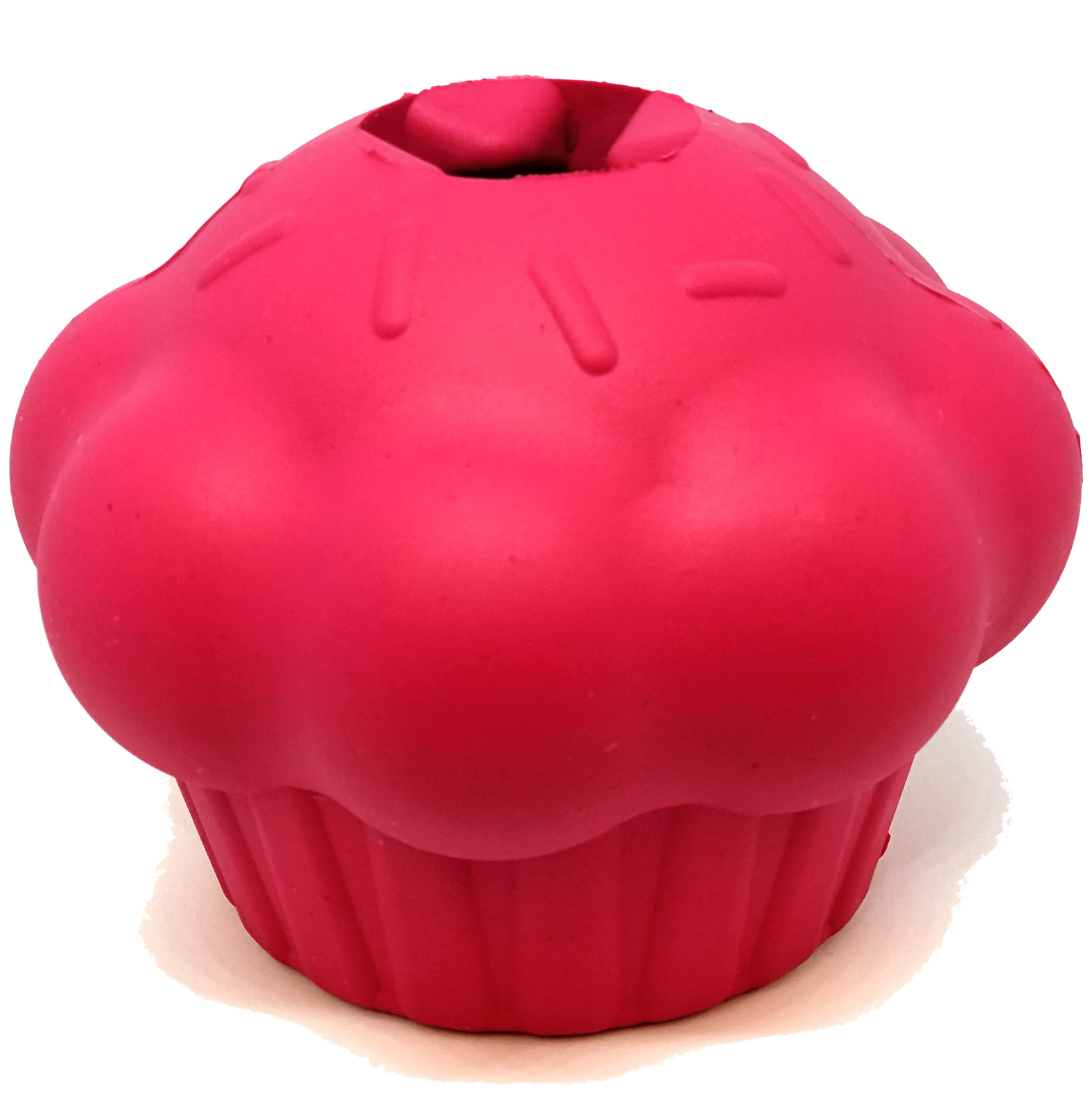 Cupcake Durable Rubber Chew Toy & Treat Dispenser, Medium-image