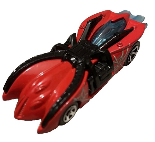 Hot Wheels Marvel Spider-Man Toy Cars 5-Pack In 1:64 Scale, Set Of 5: Spider-Man, Proto-Suit Spider-Man, Miles Morales, Spider-Gwen & Venom - Foto 5