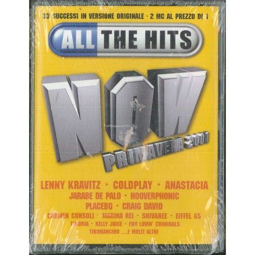 AA.VV 2x MC7 All The Hits Now Primavera 2001 / Virgin Sigillata 0724381020746 - Imagen 1 de 2