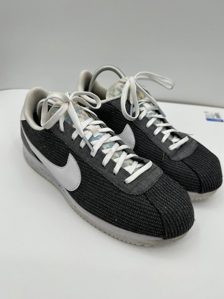 Black canvas nike cortez top